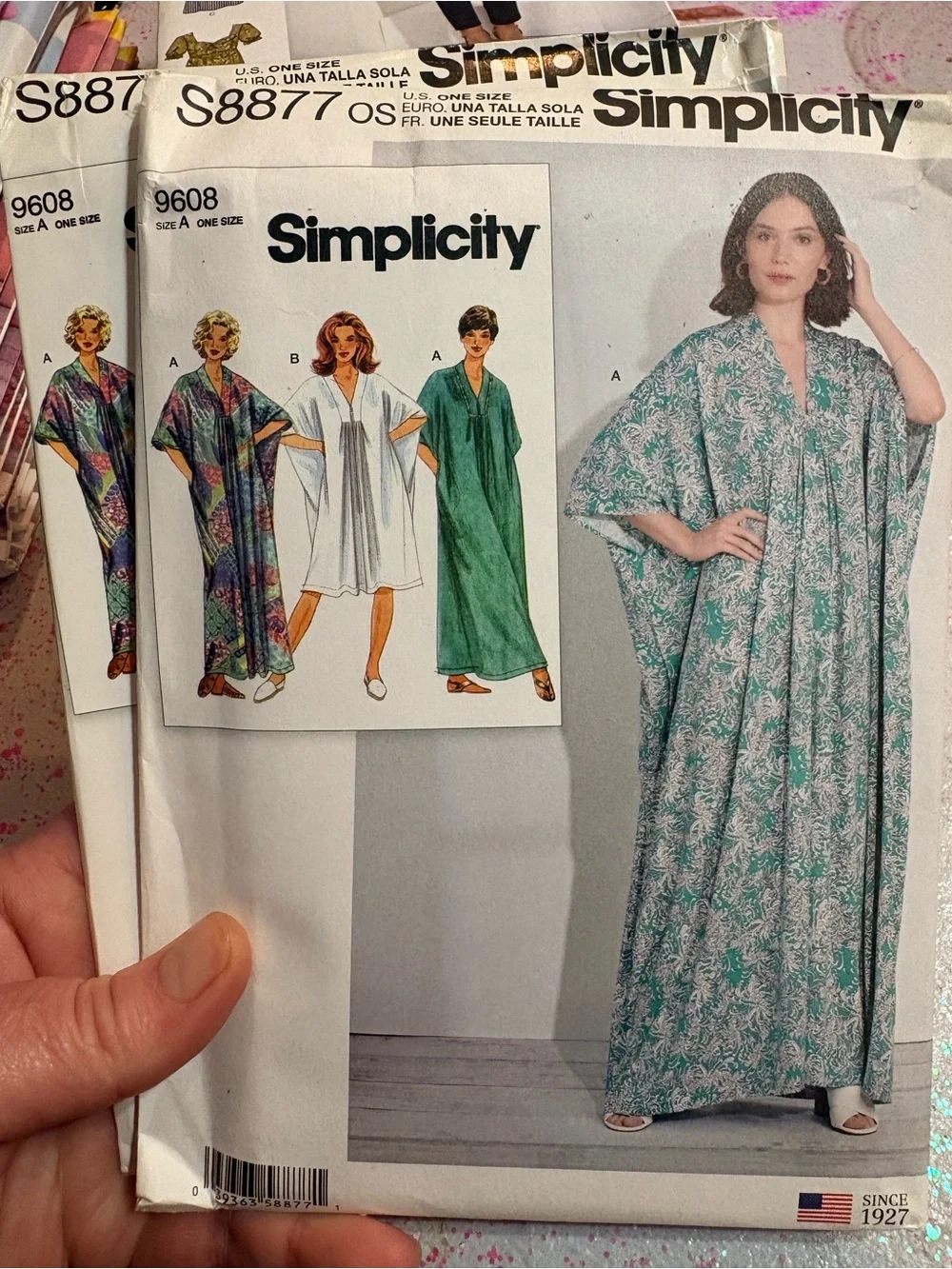 BN UNCUT SIMPLICITY 8877 OS SEWING PATTERNS